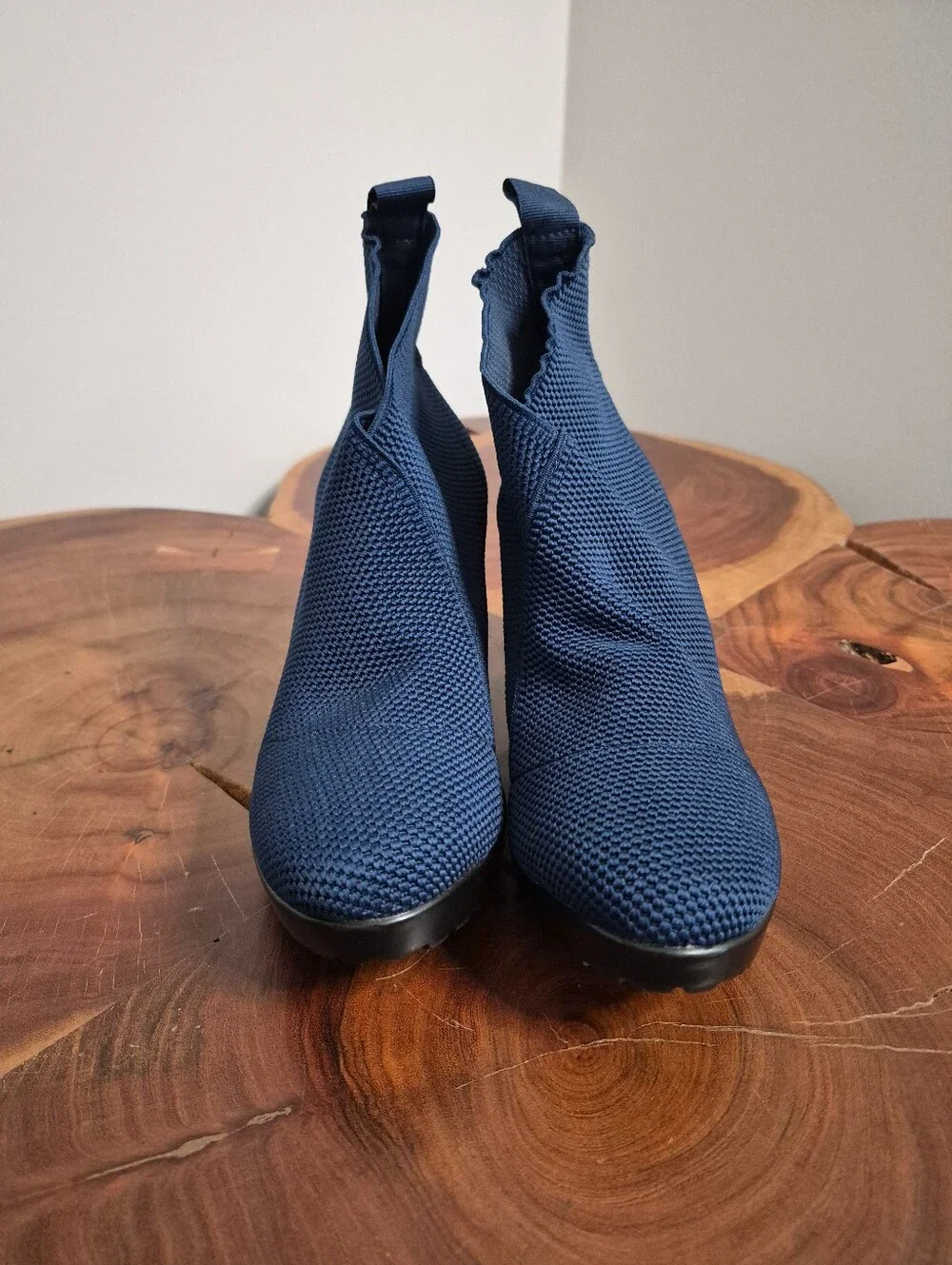 Charleston Shoe Co. Telfair Boot Blue - 7